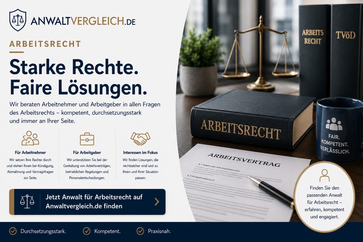 Fachanwalt Für Arbeitsrecht In Meiner Nähe